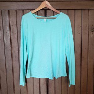 Fabletics Aqua LS Tulip Back Tee